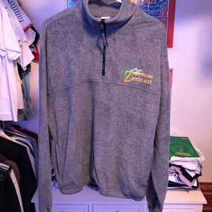 Switzerland fuzzy quarter zip